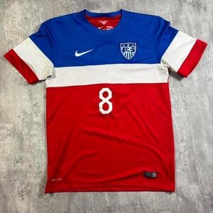 USA Nike Clint Dempsey 2014 Authentic World Cup Away Bomb Pop Jersey USMNT
